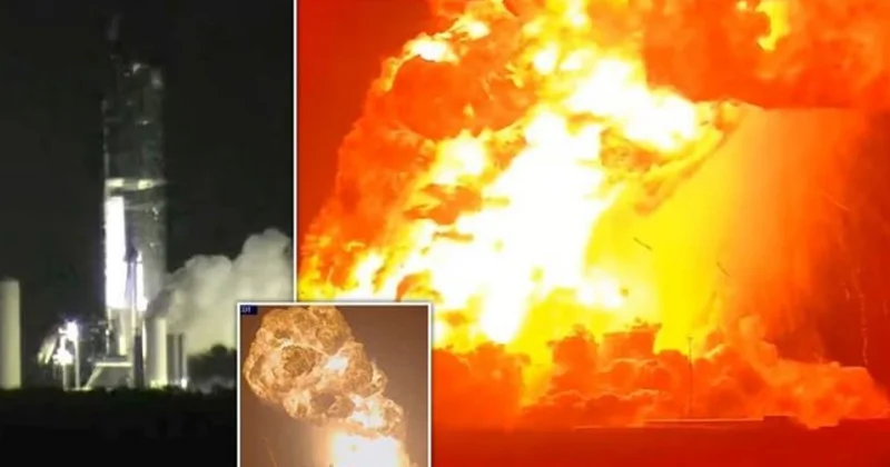 Kosmik uğursuzluq: SpaceX in Starship raketi sınaqlar zamanı partladı