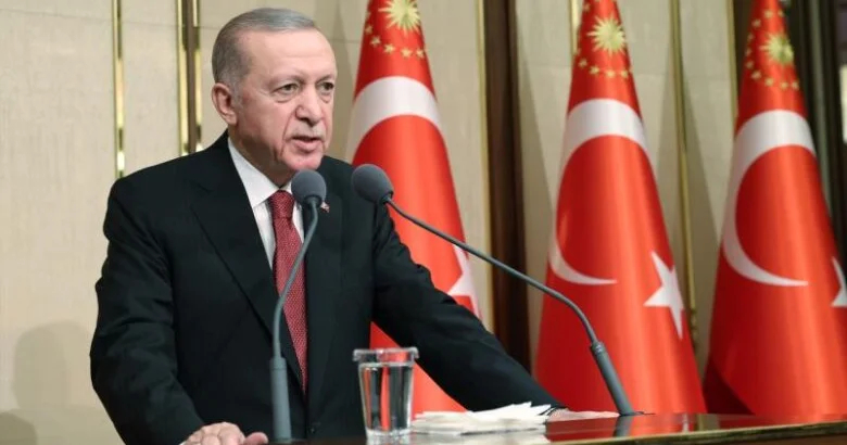 Ərdoğan: Biz iki dövlətin tək ürək daşıyan övladlarıyıq”