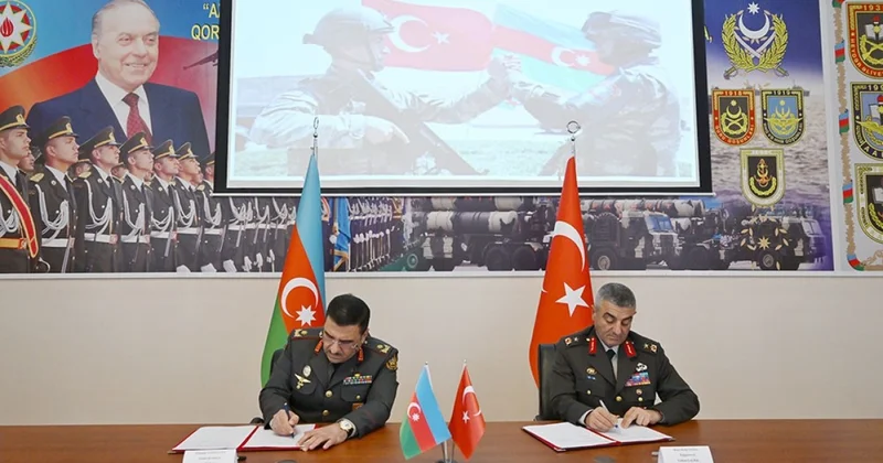 Azərbaycan və Türkiyə MN arasında hərbi logistika sahəsində protokol imzalanıb