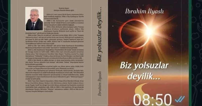 İbrahim İlyaslının yeni kitabı çap olunub