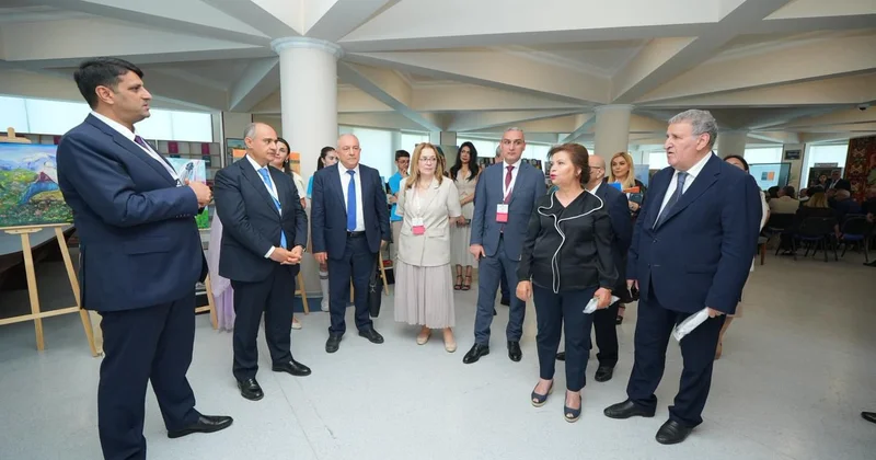 BSU nun Qərbi Azərbaycanla bağlı nəşrlərinin NDU da sərgisi keçirilib FOTO