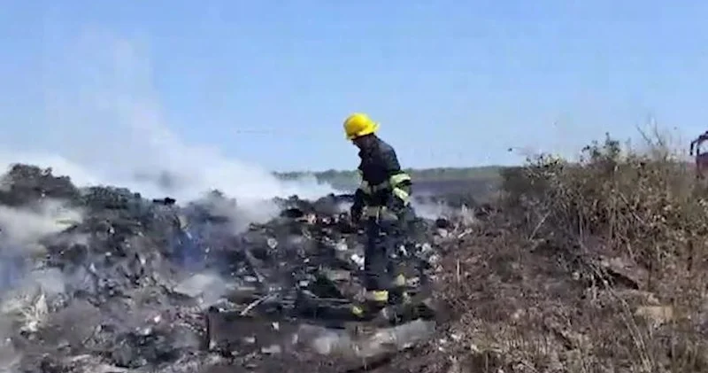 Xəzər rayonunda baş verən yanğın söndürüldü Video + Yenilənib