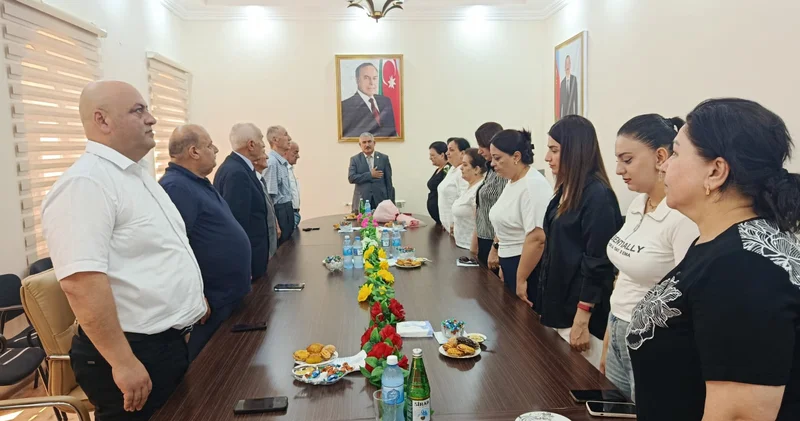 “Veteranlarımız” layihəsi çərçivəsində yubilyar partiya veteranları ilə görüş keçirilib FOTO