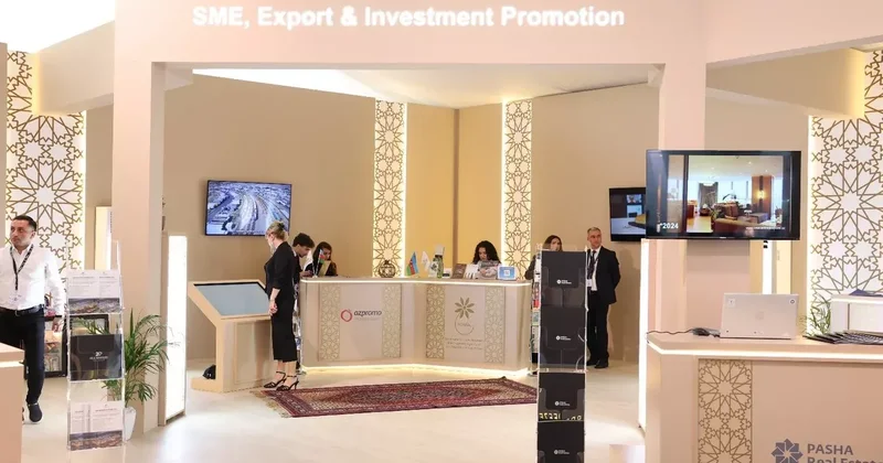 Павильон Made in Azerbaijan на форуме ИБР: ФОТО