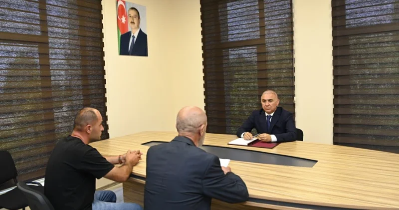 Vüqar Əhmədov Qax və Zaqatala sakinləri ilə görüşdü (FOTO)
