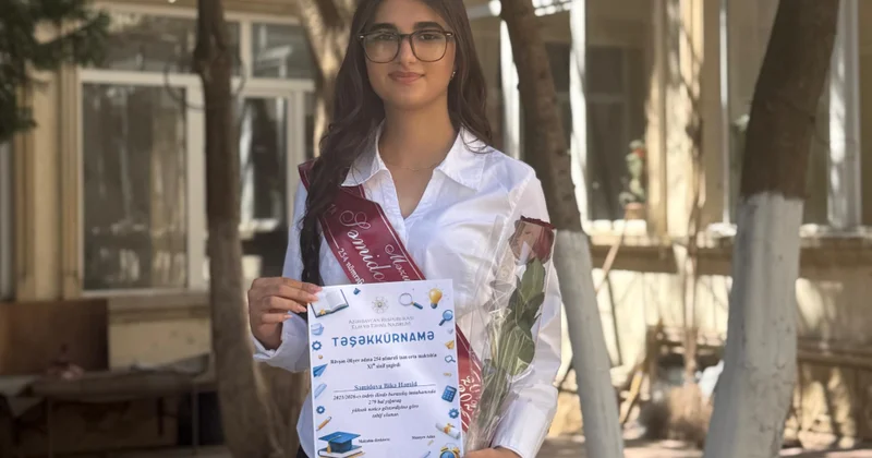 İmtahanda yüksək bal toplayan abituriyent: Sistemli şəkildə hazırlaşmaq nəticə verir
