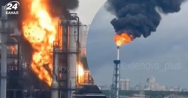 ​MOSKVAYA HÜCUMDA KURYOZ MƏQAM Böyük neft çənini havaya uçuran nə olub? + VİDEO