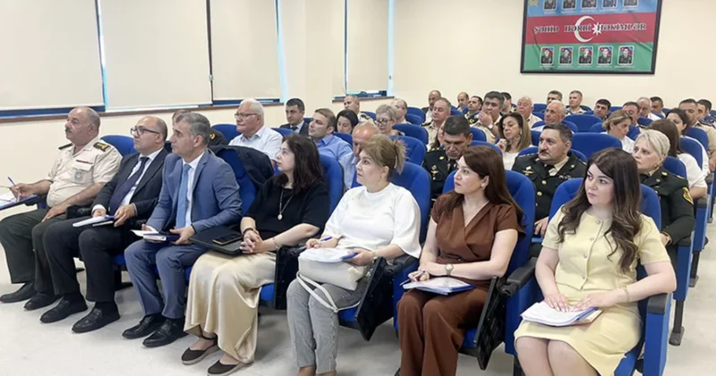 Müdafiə Nazirliyinin Tibb İdarəsində müşavirə keçirilib FOTO