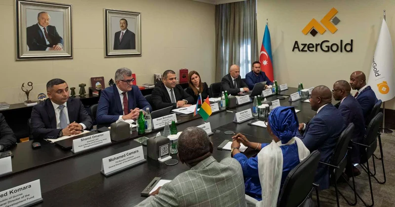 “AzerGold” QSC də qvineyalı naziri ilə görüş keçirilib