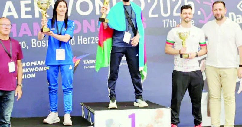 Taekvondoçularımızın 6 Avropa medalı