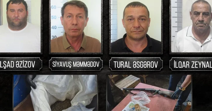 Четверо жителей Огуза арестованы по подозрению в наркоторговле