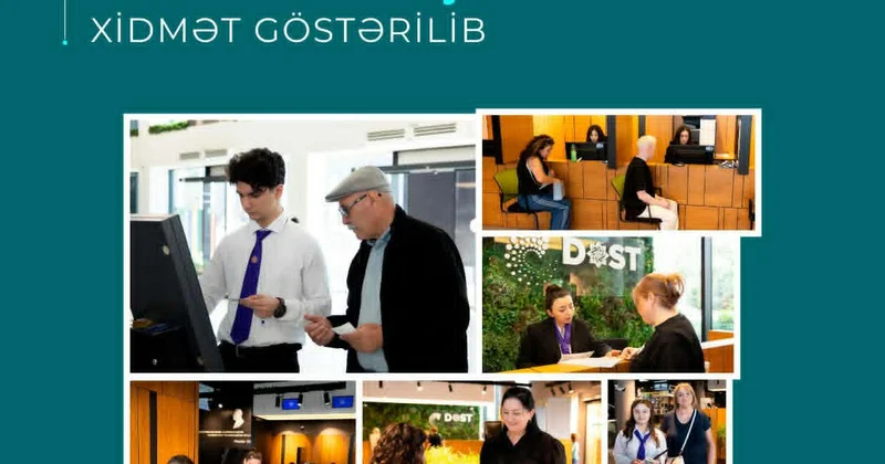 DOST mərkəzlərində 416 min vətəndaşa xidmət göstərilib
