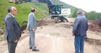 Дорога к селам возвращается к жизни