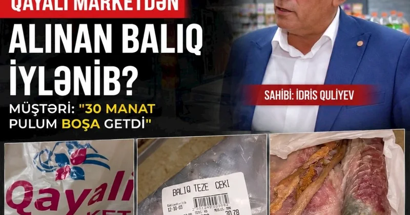 Qayalı marketdə biabırçılıq: Xarab məhsulu zibil qutusuna atıb, məsuliyyətdən qaçmaq istədilər VİDEO