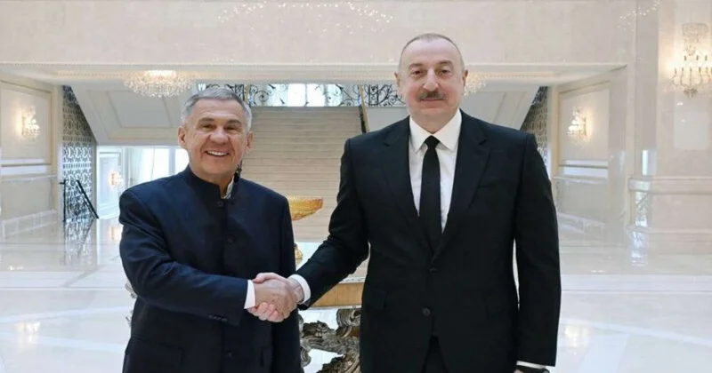 Tatarıstan Respublikasının Rəisi Prezident İlham Əliyevi təbrik etdi