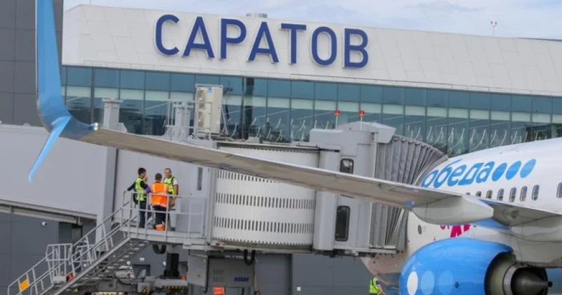 Saratov hava limanında uçuşlara müvəqqəti məhdudiyyət qoyulub
