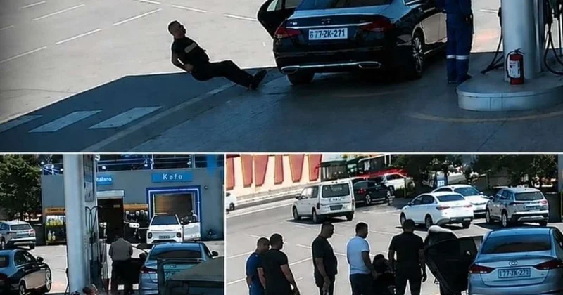 Polis əməkdaşı Bakıda vətəndaşın həyatını BELƏ XİLAS ETDİ VİDEO