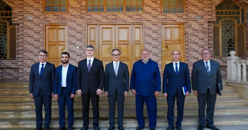 Ramin Məmmədov Lerik şəhər Cümə məscidini ziyarət edib