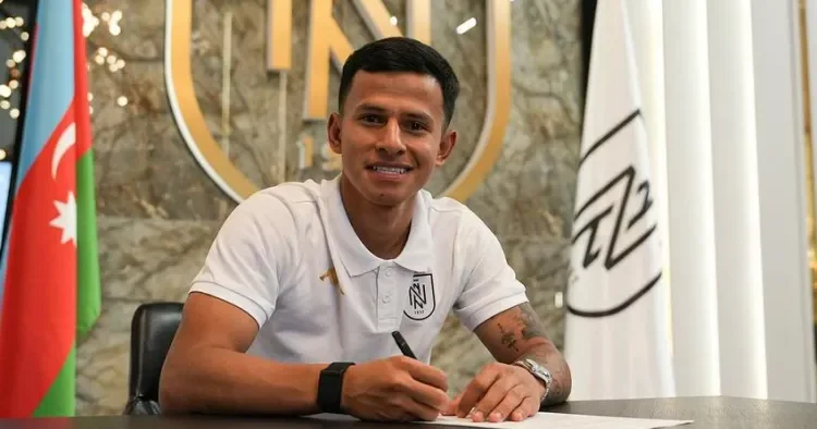 Neftçi futbolçusu Cordan Rezabala ilə VİDALAŞDI