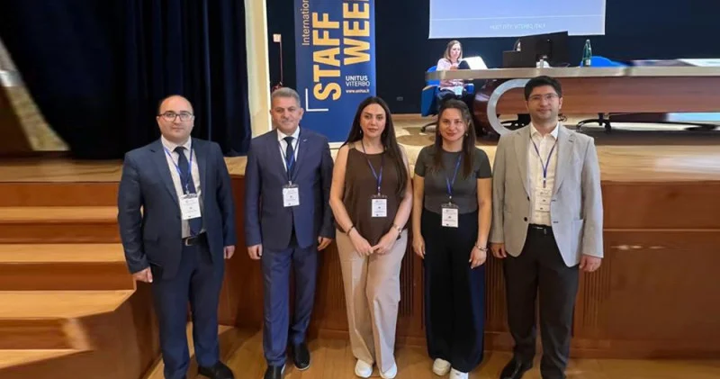 Azərbaycan Universiteti İtaliyada keçirilən “International Staff Week” tədbirində təmsil olunub