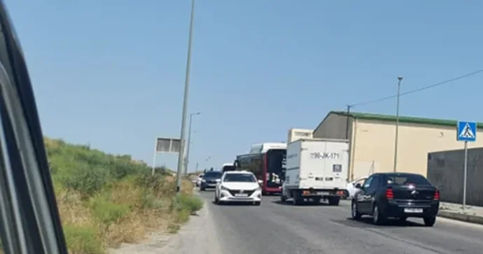 Hövsanda sərnişin avtobusu ilə Changan ın toqquşmasına dair AÇIQLAMA VİDEO