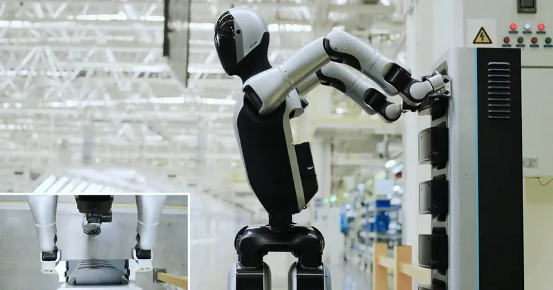 Öz batareyasını dəyişdirə bilən ilk robot hazırlanıb VİDEO