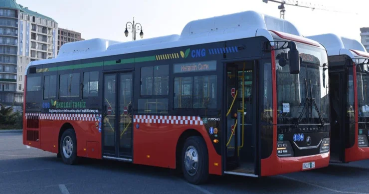 Bu marşrut xəttinə yeni avtobuslar verildi