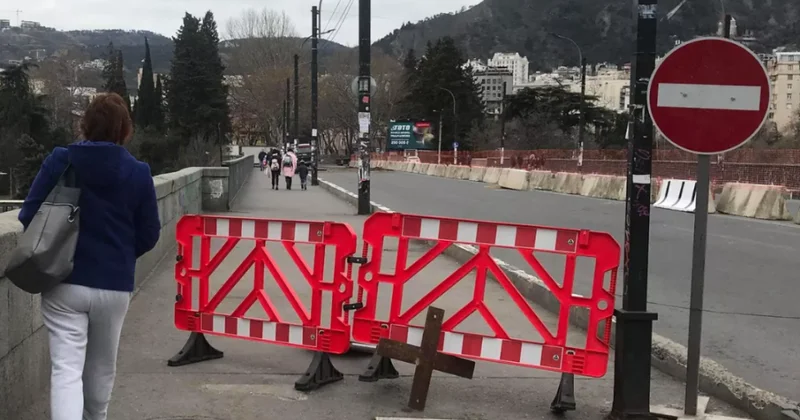 Şərq Qərb beynəlxalq avtomobil magistralının Gürcüstandan keçən hissəsi təmir olunur