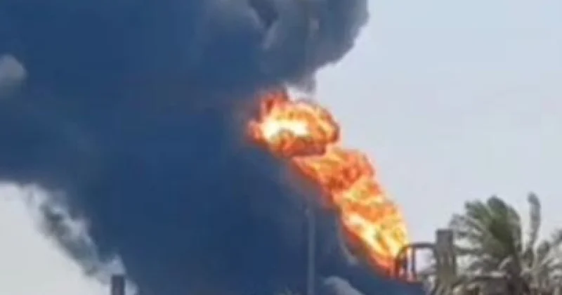 Новое ЧП в Иране: горит нефтезавод