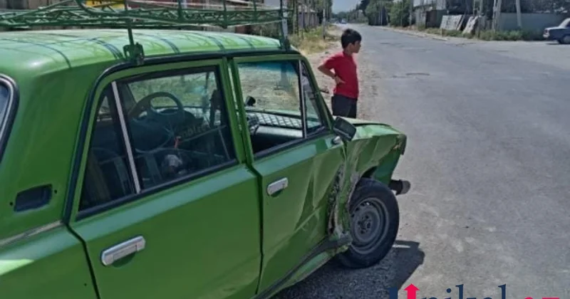 Cəlilabadda Prius la Vaz toqquşdu