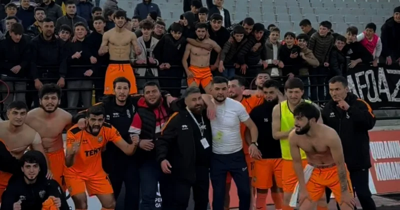 Bölgə klubu azarkeşləri ilə üz üzə qaldı məşqçiyə görə