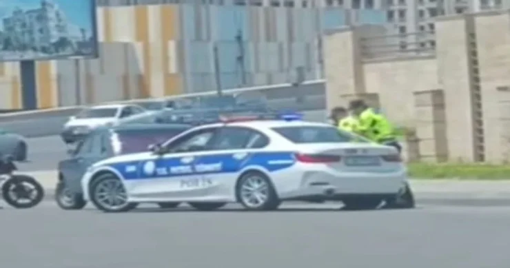 Bakıda polisə tabe olmayan sürücü HƏBS OLUNDU