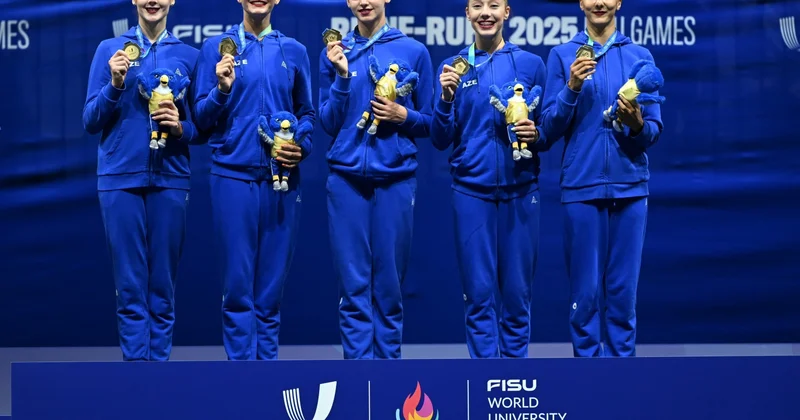 Universiada: Gimnastlarımız qızıl və gümüş medallarla mükafatlandırılıblar FOTO