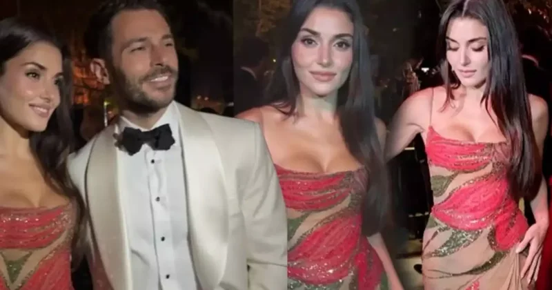 Hande sevgilisi ilə Livanda toyda