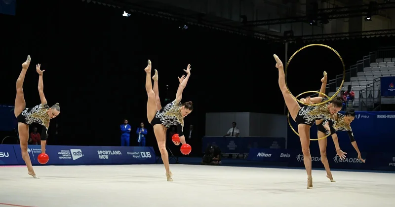 Almaniyadan: gimnastikada iki final, taekvondoçular da mübarizəyə başlayır Azərbaycan üçün yeni medallar gözləyirik