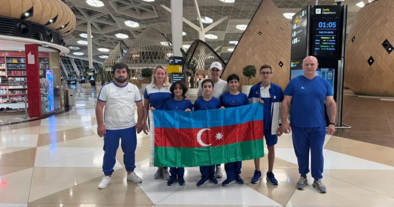 Gimnastlarımız Xorvatiyaya yollandı