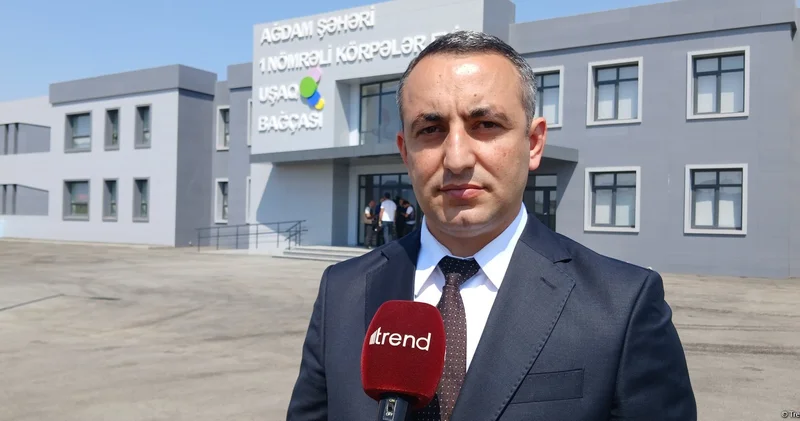 Ясли детский сад номер 1 в городе Агдам готов к началу деятельности