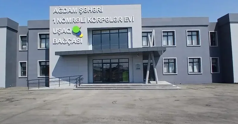 Ağdamda açılışı olan bağçada təlim tərbiyənin yüksək səviyyədə aparılması üçün zəruri şərait yaradılıb