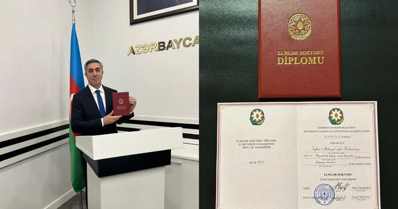 Səftər Rəhimliyə beynəlxalq hüquq üzrə elmlər doktoru dərəcəsi verildi Zəngəzurla bağlı mühüm elmi əsaslandırma FOTO