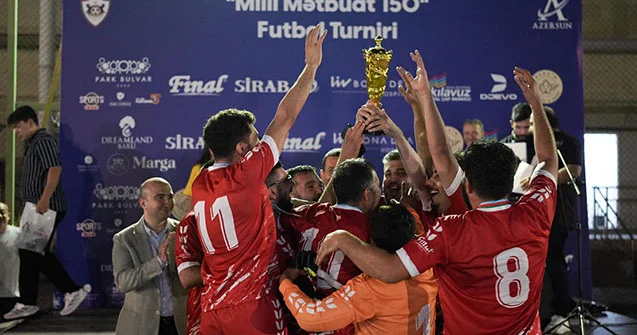 “Milli Mətbuat 150” turnirinə yekun vuruldu