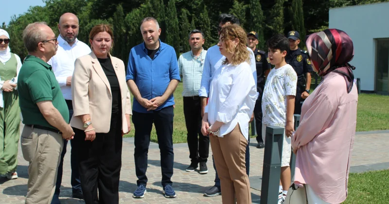 Türkiyə səfiri Quba Soyqırımı Memorial Kompleksini ziyarət edib