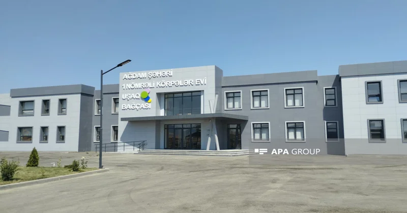 Media nümayəndələri Ağdam 1 nömrəli körpələr evi uşaq bağçasında olublar FOTOLAR