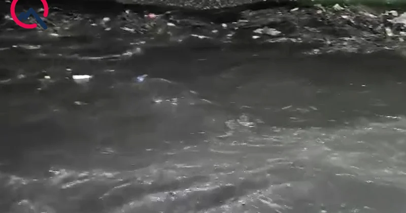 Ağstafaya sel gəldi Video