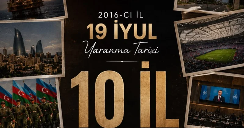 1xeber 10 yaşını qeyd edir