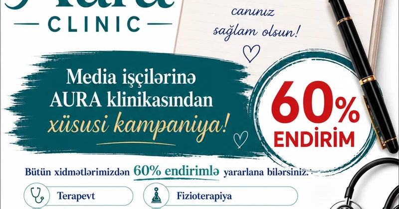 AURA Clinic dən jurnalistlərə özəl kampaniya