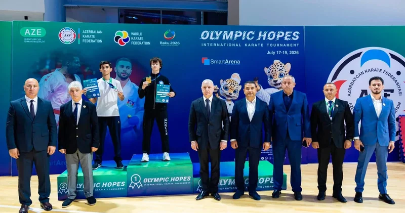 Gəncədə karate üzrə “Olimpiya Ümidləri” turniri keçirilib FOTO