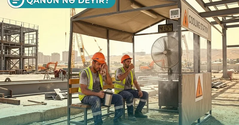 Müəyyən olunmuş temperaturda iş dayandırılmalıdır Qanun nə deyir? VİDEO