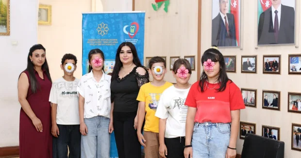 “Valideyn himayəsindən məhrum qalmış uşaqlarla iş” layihəsinin doqquzuncu təlimi FOTO
