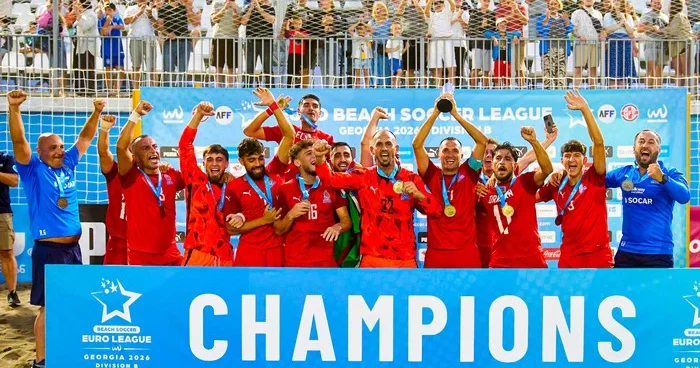 Millimiz Avropa çempionatının B Liqasının qalibi oldu