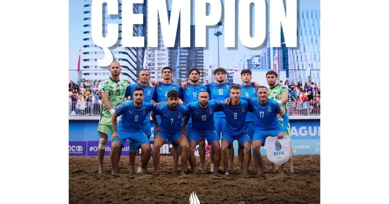 Çimərlik futbolu üzrə Azərbaycan millisi Avropa çempionatının A Liqasına yüksəldi
